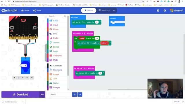 Programming a Servo with the micro:bit and MakeCode смотреть онлайн