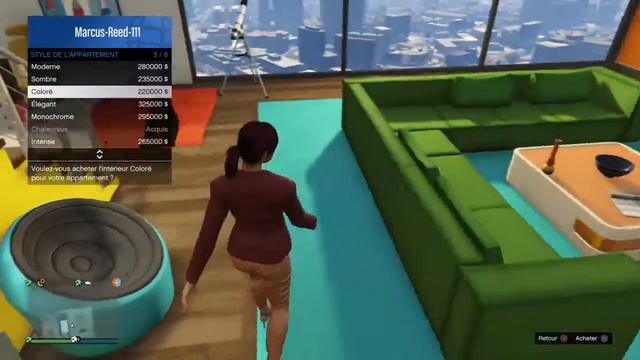 GTA Online - Les différents intérieurs de la penthouse à l'Eclipse Towers - Visite guidée смотреть онлайн