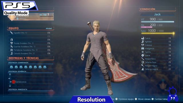 Stranger of Paradise: Final Fantasy Origin | PS5 Modes | Chaos Graphics Comparison смотреть онлайн