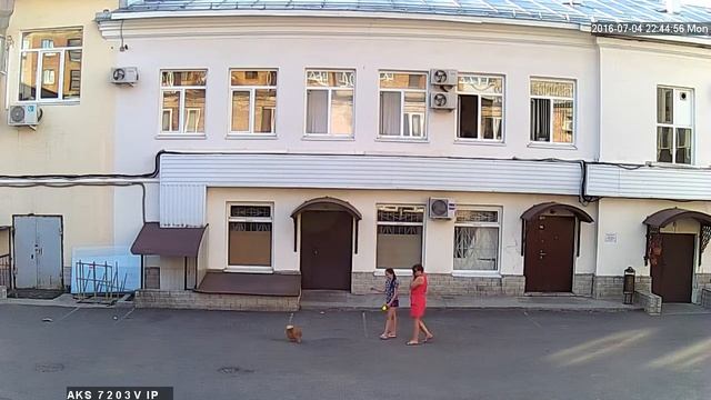 Видео c IP видеокамеры AKS-CCTV 1мп (1280*720) смотреть онлайн