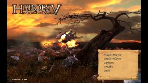 Heroes of Might and Magic V Main Menu 60fps