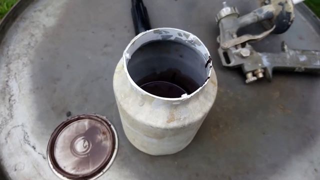 Как размешать краску для краскопульта, легко и просто