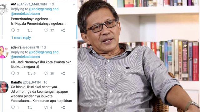 Rocky Gerung: Pemerintah ngekost, Ibu Kota Punya Ibu Kost смотреть онлайн