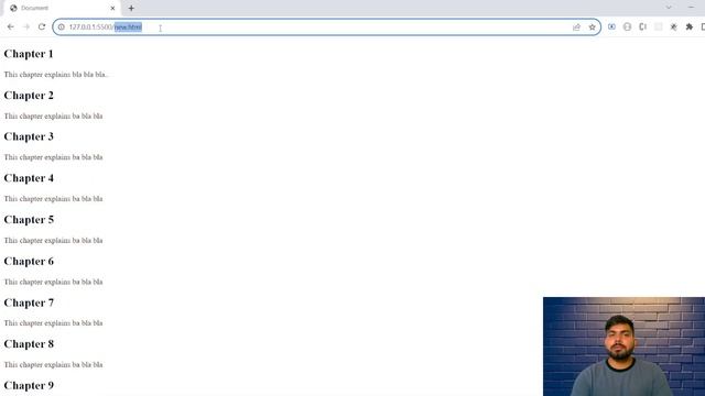 Add Bookmarks of another page in HTML without javascript смотреть онлайн
