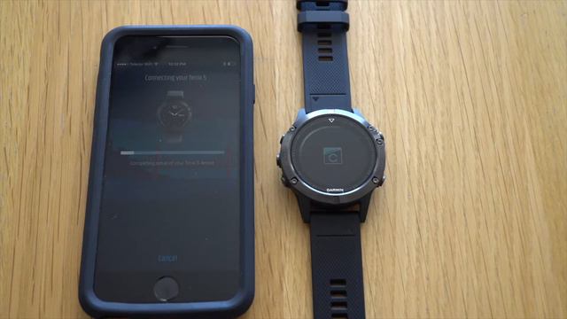GARMIN FENIX 5: FIRST TIME SET-UP WITH IPHONE PART 1 смотреть онлайн