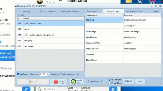 TexSender PRO | Telegram Sender Software смотреть онлайн
