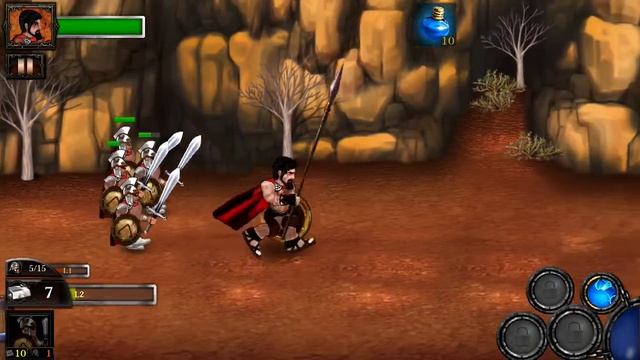 Spartans vs Zombies defense HD Apps Android Gameplay смотреть онлайн