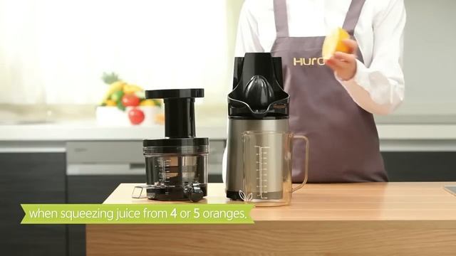 Hurom - Wyciskacz do cytrusów Hurom - prezentacja squeezera do wyciskarek Hurom смотреть онлайн