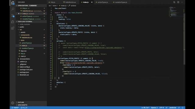 How to use Ajax with Vuejs & Vuex - [Part 2] смотреть онлайн