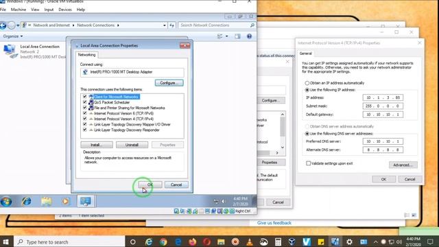 MEOVLOGTV - HOW TO SETUP NETWORK CONNECTION BETWEEN HOST PC TO ORACLE VIRTUAL MACHINE смотреть онлайн