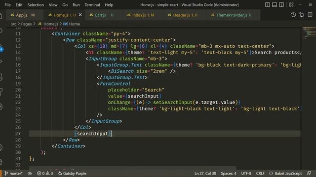 E-commerce App in React js | React js Shopping Cart | Add to cart react | Design dark and Light Mod смотреть онлайн