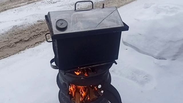 Гусь горячего копчения!