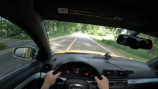 Turns Audi s4 b7 POV смотреть онлайн