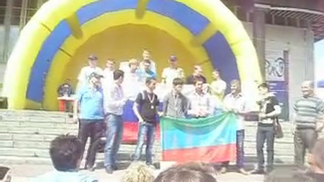 Казахи заняли 1-ое место в турнире "Человек футбольной национальности" смотреть онлайн