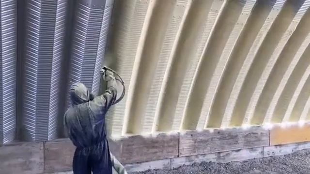 Утепление ангаров складских помещений, картофелехранилища