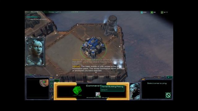 Starcraft 2: Wings of Liberty Demo Tutorial - User Interface смотреть онлайн