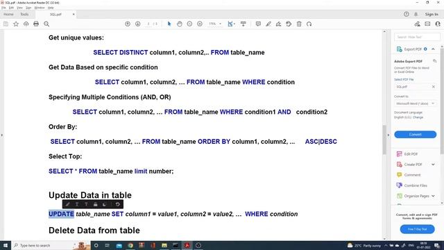 SQL with Python Part -5 | SQL Queries Using Python Part 2 смотреть онлайн