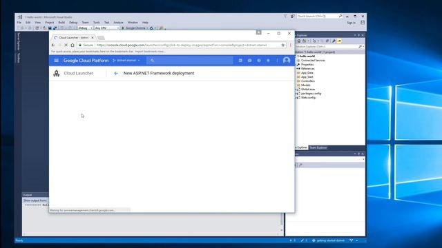 Deploying ASP.NET apps on Google Compute Engine with Visual Studio смотреть онлайн