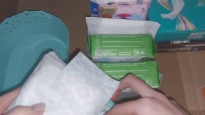 Большая покупка прокладок! Новые прокладки // распаковка? #месячные #прокладки