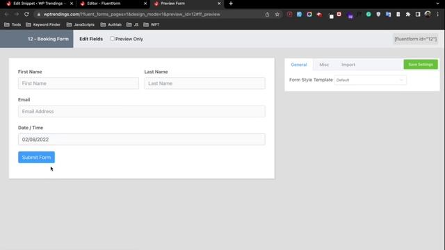 How to Create a Booking Form on WordPress || Fluent Forms смотреть онлайн