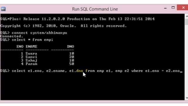 28. Self Join in Oracle смотреть онлайн