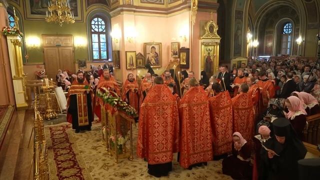 Всенощное бдение в праздник Дня Канонизации старицы Матроны смотреть онлайн