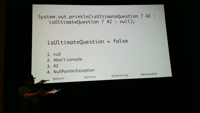 Java Puzzlers NG S03 At DevNexus 2018 смотреть онлайн