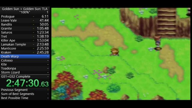 Golden Sun + Golden Sun: The Lost Age "100%" No S&Q Speedrun in 14:33:03 (Part 1: Golden Sun) смотреть онлайн