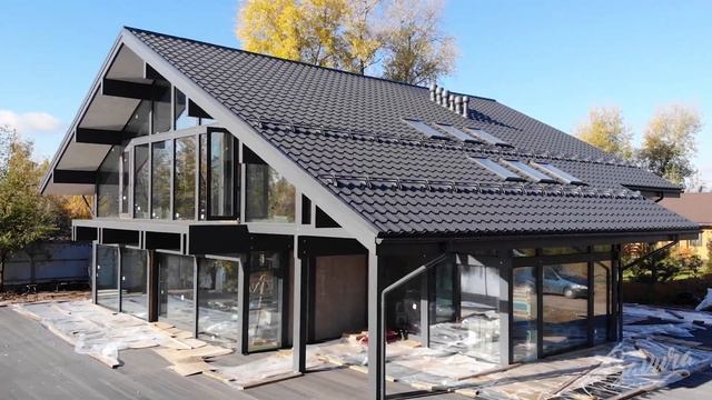 Дом в стиле Фахверк в Саратовской области смотреть онлайн