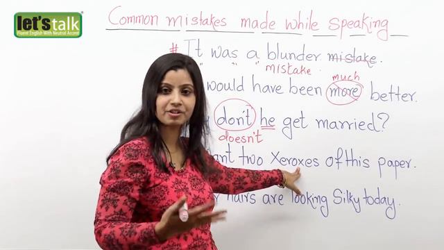 Common Mistakes that we make while speaking English - Free ESL lesson смотреть онлайн