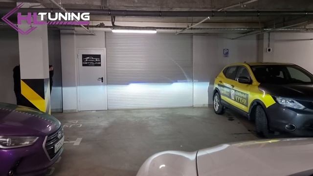 Porsche Cayenne замена выгоревших ксеноновых линз Aozoom Gold Premium смотреть онлайн