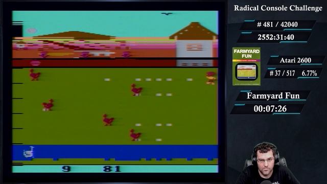 Every Console Game #481 - 2600 #37 - Farmyard Fun смотреть онлайн