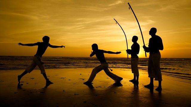 Ginga que tem dendê no balanço da maré Letra - Gingado Capoeira - Capoeira Melody смотреть онлайн