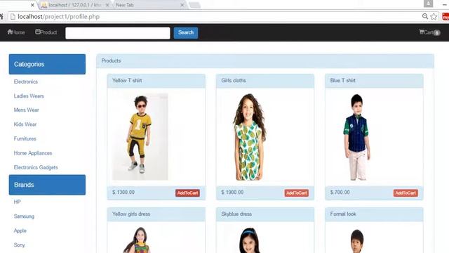 Shopping Cart Tutorial-Bootstrap Jquery-Ajax PHP Mysqli Part-18 смотреть онлайн
