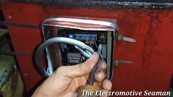 How to Replace Easily the Generator SX460 AVR | The Electromotive Seaman
