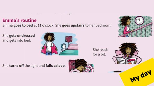READING: читаем базовые тексты на английском, тема: Daily routine✅️ смотреть онлайн