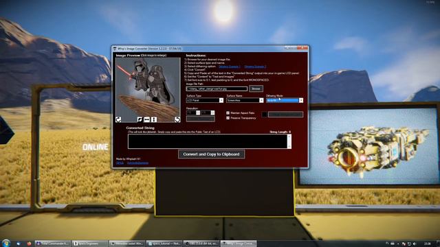 Własne obrazki na LCD w SpaceEngineers смотреть онлайн