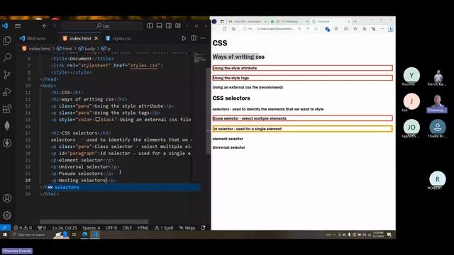 #3 CSS Styling In HTML смотреть онлайн