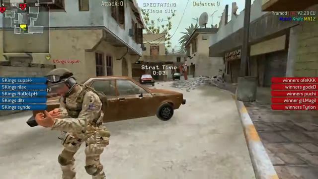 2016 COD4 Promod P2P Season 1 Quarter-Finals 5Kings vs Winners смотреть онлайн