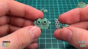 Собираем робота Кнопс из конструктора QBRIX KIDS