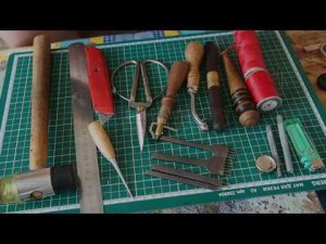 Набор инструментов для начинающих кожевников