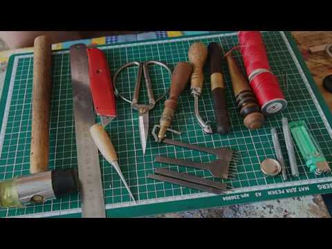 Набор инструментов для начинающих кожевников