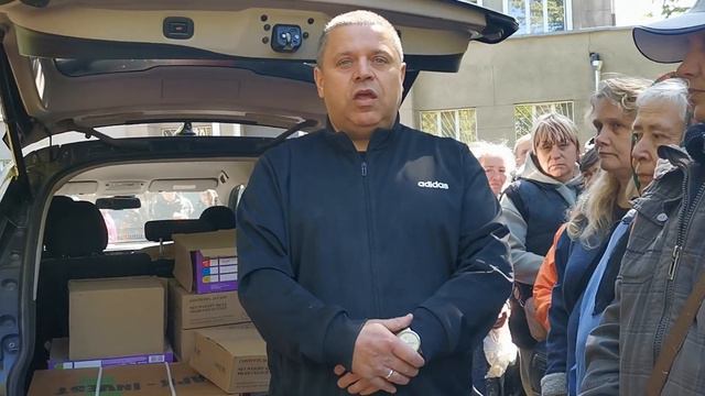 Гуманитарная помощь в Харькове от Руслана Олександровича Гуляева смотреть онлайн