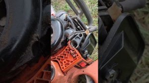 Обслуживание бензо пилы Husqvarna 137
