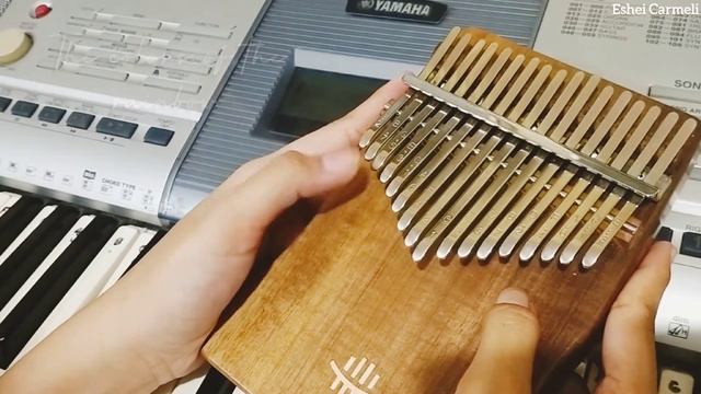 What A Wonderful World - Louis Armstrong (kalimba Cover With Easy Tabs) - Hluru Kalimba