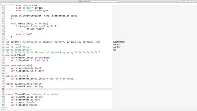 Protocol Oriented Programing: Lesson 1: Swift Sidebars xCode смотреть онлайн