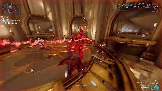 Warframe Steel Path Solo Survival 1h | Crazy OGRIS DMG with Harrow Prime ! смотреть онлайн