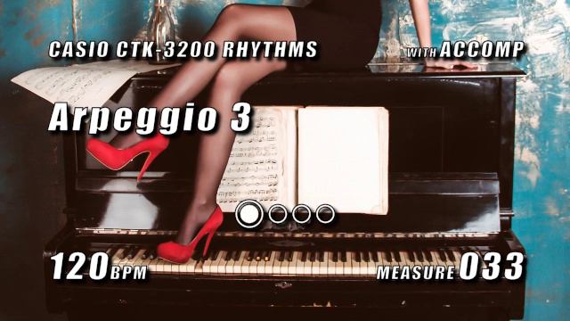 Casio PIANO Rhythms - 144 Arpeggio 3 смотреть онлайн