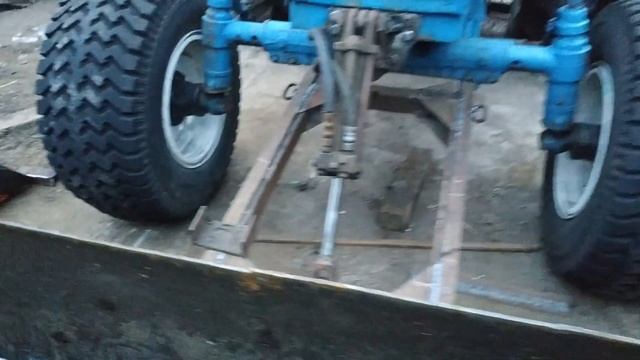 Самодельный отвал на МТЗ 80 спарка, захват 3 метра смотреть онлайн