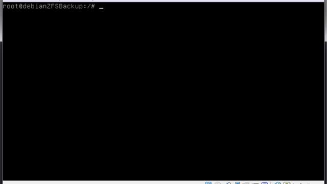 Backup Debian на ZFS
